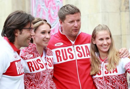 Презентация новой олимпийской формы сборной России +Фото