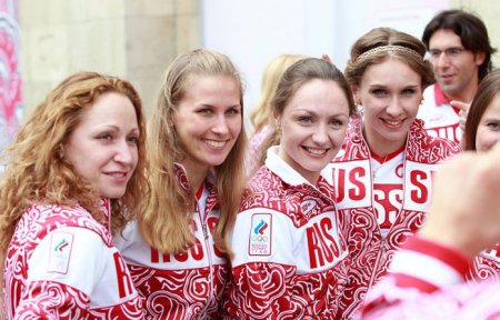 Презентация новой олимпийской формы сборной России +Фото