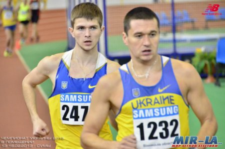 Александр Венгловский и Инна Кашина победители чемпионата Украины по спортивной ходьбе +Фото