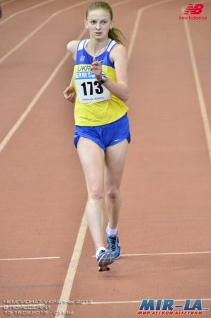 Александр Венгловский и Инна Кашина победители чемпионата Украины по спортивной ходьбе +Фото