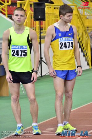 Александр Венгловский и Инна Кашина победители чемпионата Украины по спортивной ходьбе +Фото