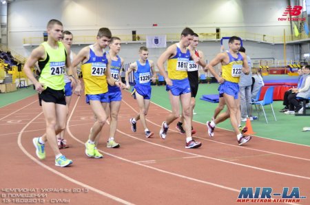 Александр Венгловский и Инна Кашина победители чемпионата Украины по спортивной ходьбе +Фото