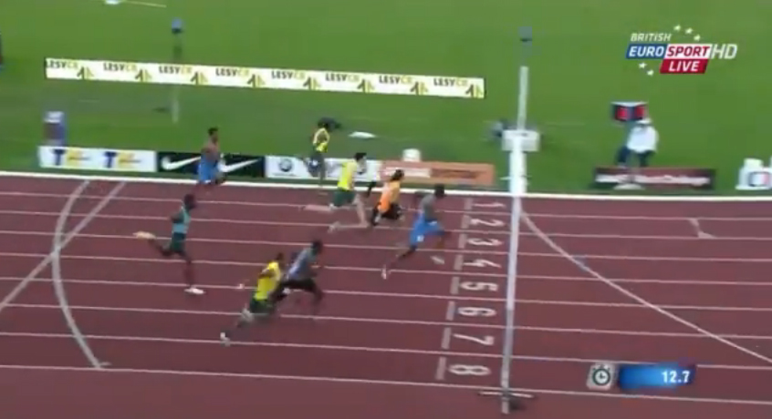 Mens 110m Hudles A Race IAAF World Challenge Ostrava 2014