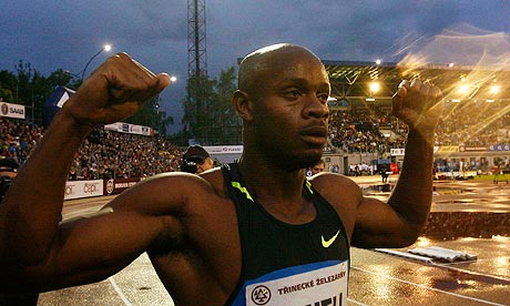 Асафа Пауэлл одержал победу на Ostrava Golden Spike в забеге на 100 м +Видео