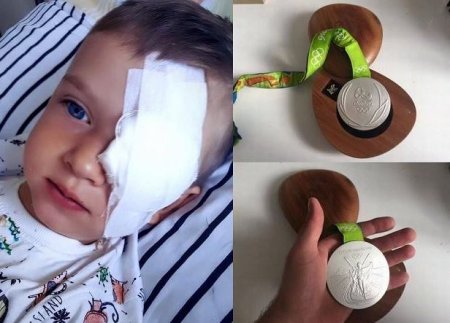 Петр Малаховски выставил олимпийскую медаль на аукцион