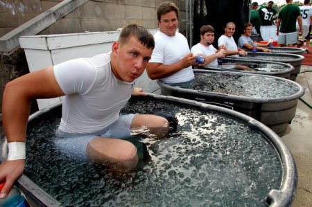 Помогают ли атлетам ледяные ванны?